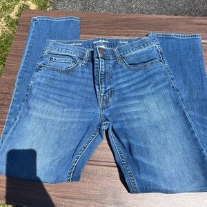 Men’s jeans. Slim straight cut. 32 waist 30 long